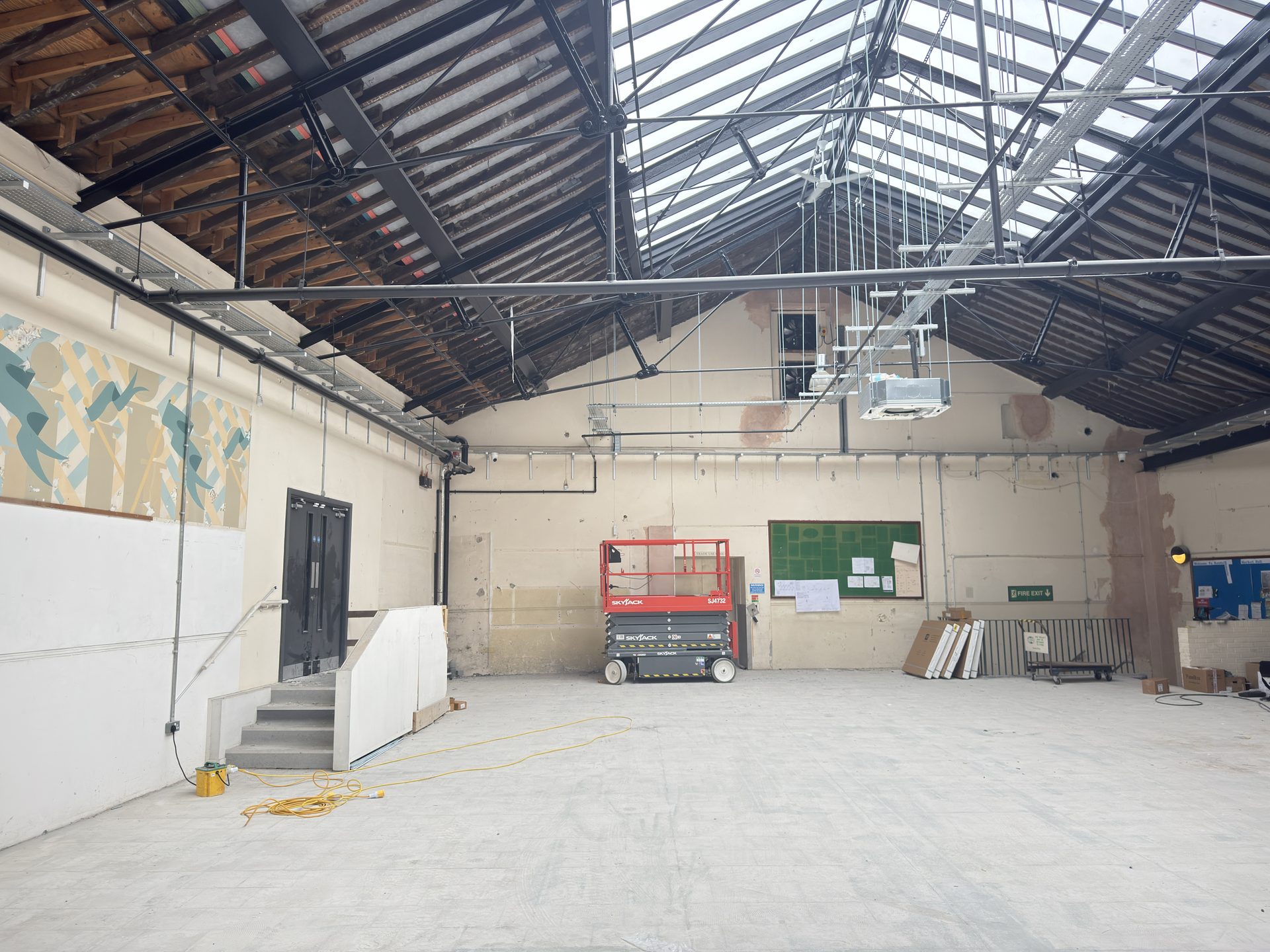 Kendal Market Hall mechanical and electrical refurbishment